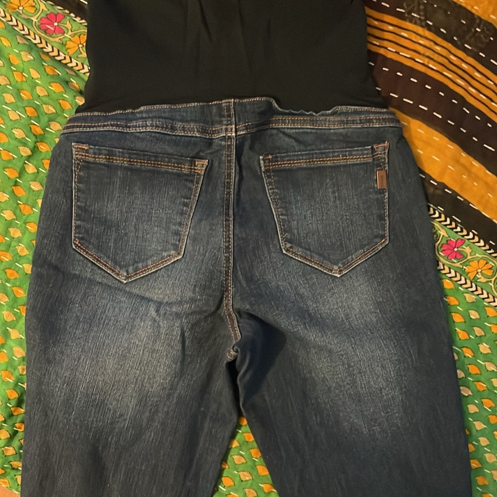 1822 denim size 26 over the belly maternity jeans - Picture 6 of 7